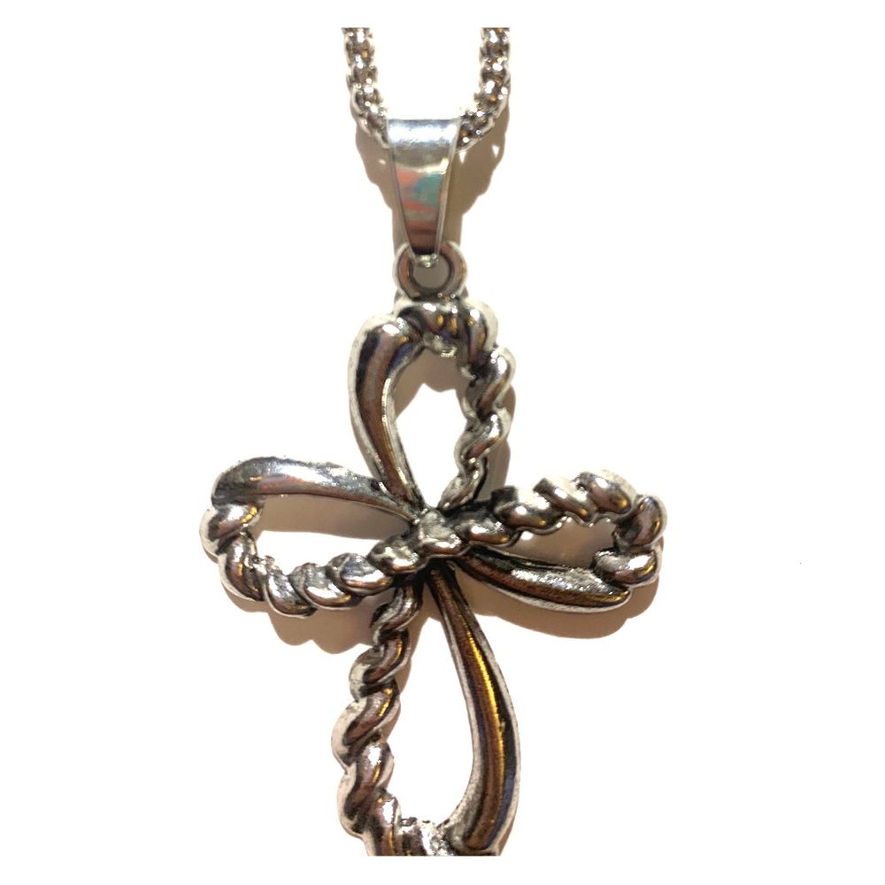 Vintage Cross Costume Necklace